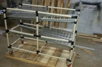 Aluminum Pipe Rack 1